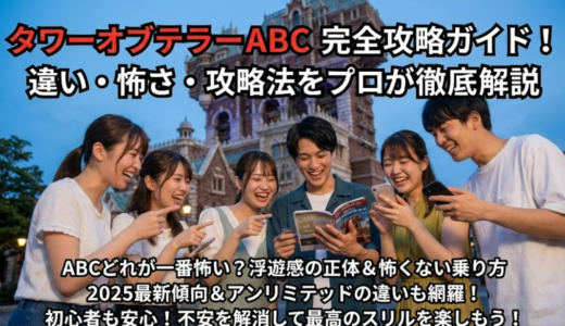 タワテラABCの怖さ完全攻略！ABCの違いと一番怖いのはどこかを徹底解説