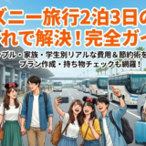 ディズニー旅行2泊3日の予算はいくら？家族・カップル別費用ガイド